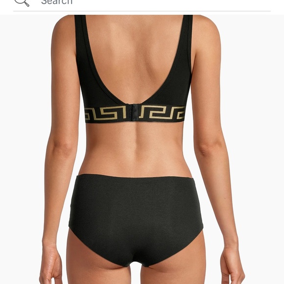 GRECA BORDER TRIANGLE BRALETTE - Picture 3 of 8